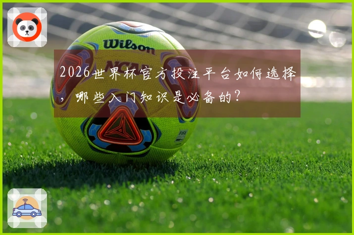 2026世界杯官方投注平台如何选择，哪些入门知识是必备的？